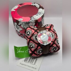 Vera Bradley Pink and Brown Floral Women's Watch